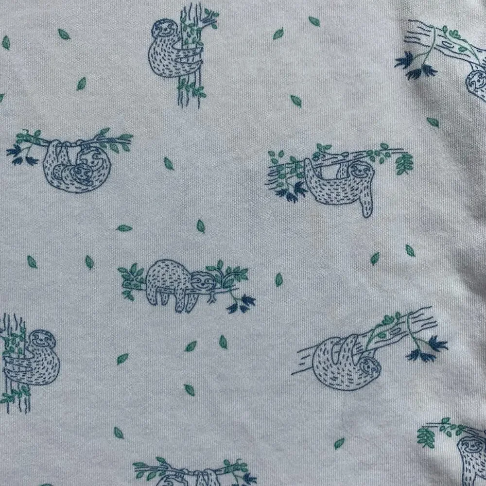 Babycottons Pima Cotton Sloth Pajamas